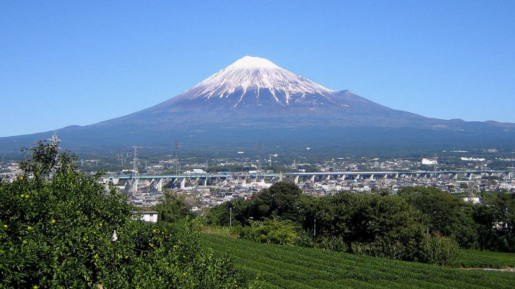 جبل فوجي في اليابان