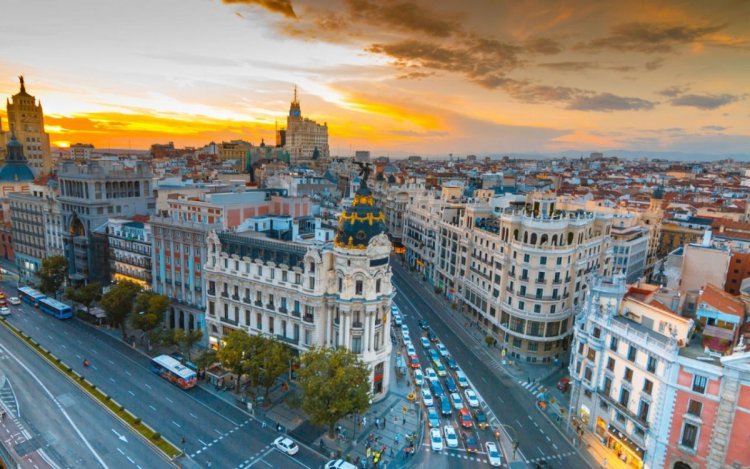 مدينة مدريد في اسبانيا