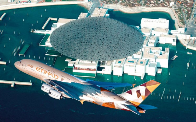 الاتحاد للطيران تشغل إيرباص A380 في رحلتي باريس 