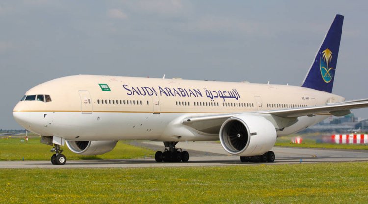 طائرة الخطوط الجوية السعودية