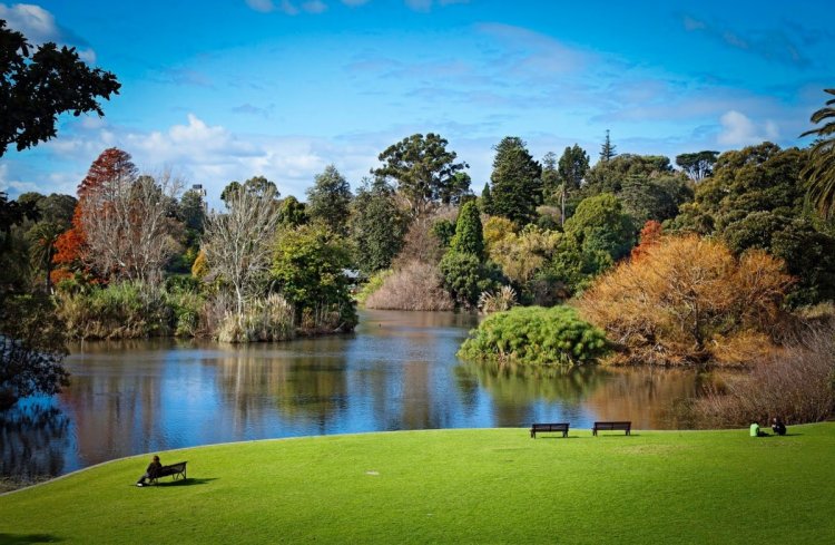 حدائق ملبورن النباتية الملكية في أستراليا