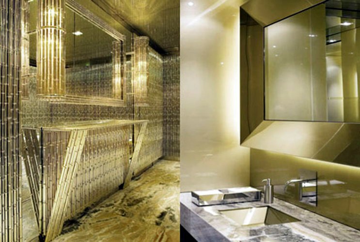 حمامات من الذهب في ميلانو
