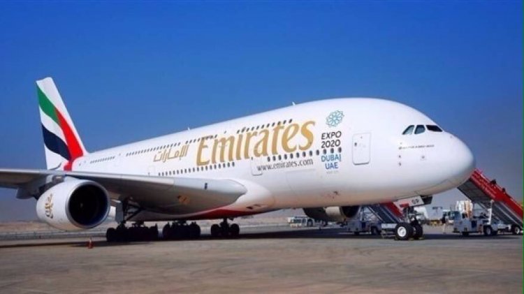طائرة الإمارات A380