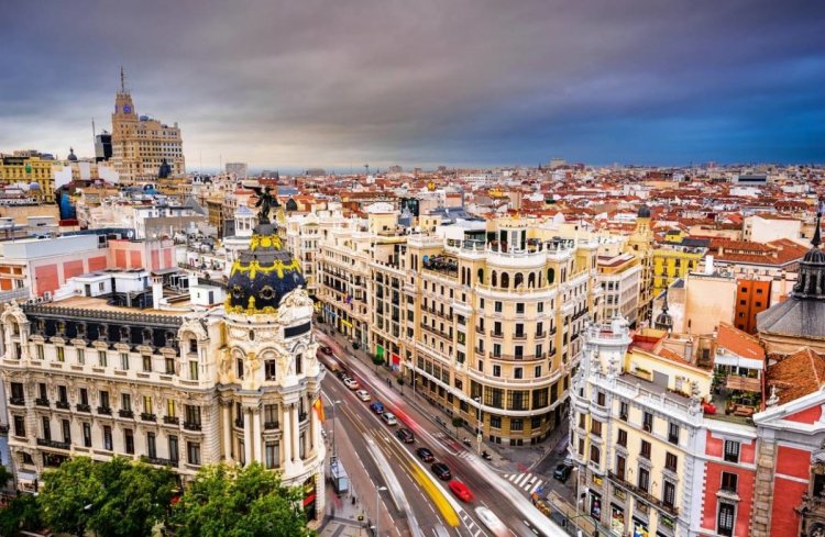 مدينة مدريد في إسبانيا 
