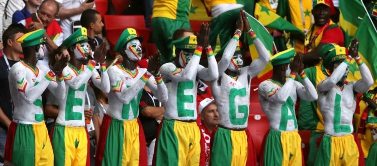 مشجعين السنغال