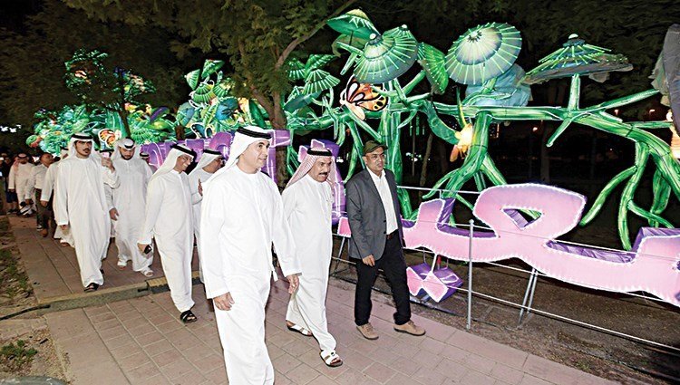 افتتاح حديقة دبي