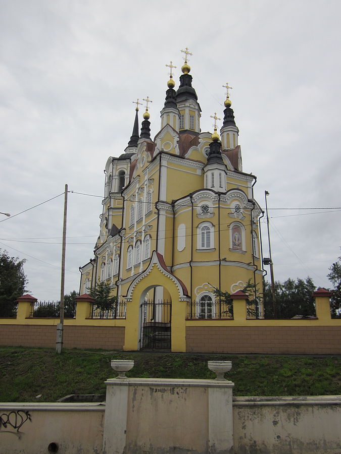 كاتدرائية ظهور المسيح في تومسك الروسية