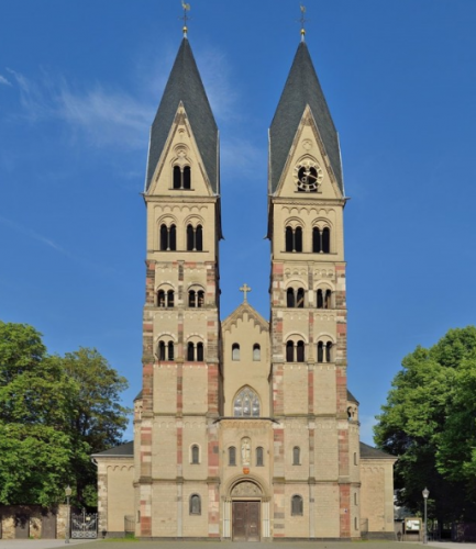 كنيسة سانت كاستور في كوبلنز ألمانيا