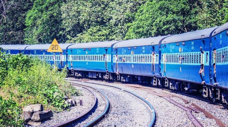 القطار في الهند