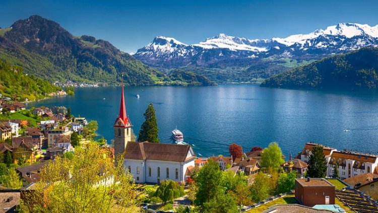سويسرا الطبيعة في احضان جبال الالب