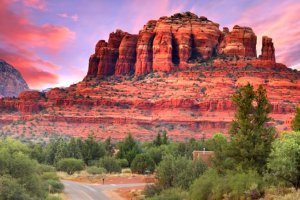 الصخور الحمراء