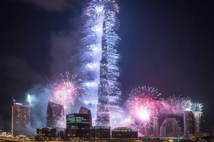 احتفالات دبي برأس السنة الجديدة