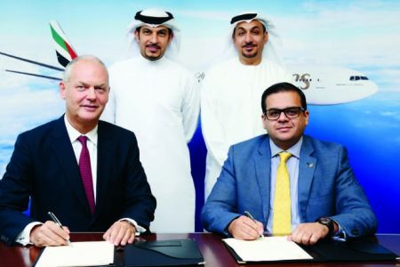 توقع مذكرة تفاهم مع طيران الإمارات