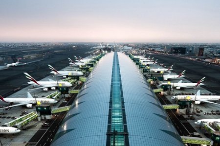 مطار دبي يحتل المركز الاول في عدد الرحلات الدولية الطويلة