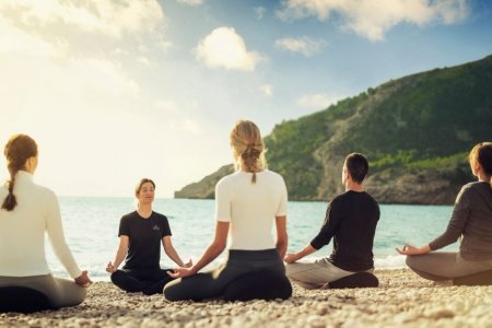 SHA Meditation on the beach