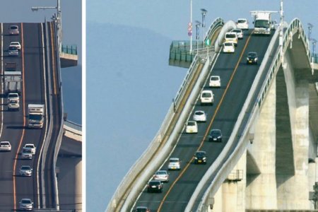 اخطر جسر للسيارات في العالم
