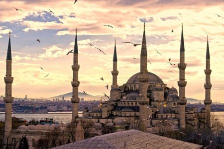 مسجد السلطان احمد في تركيا 