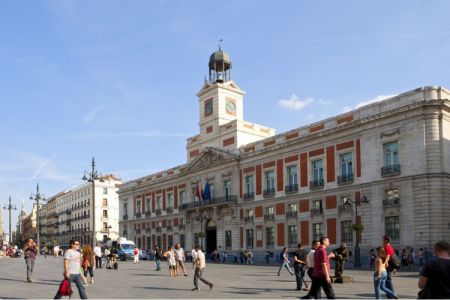بوابة الشمس - Puerta del Sol - مدريد