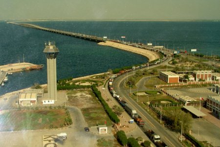 جسر الملك فهد في الخبر