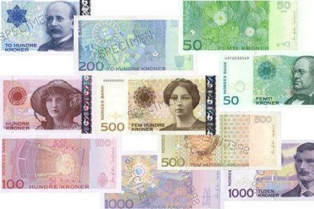 الكرون النرويجي العملة الرسمية للنرويج