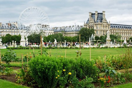 حديقة التويلري في باريس فرنسا