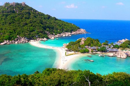 شواطئ جزيرة كوه تاو في تايلاند
