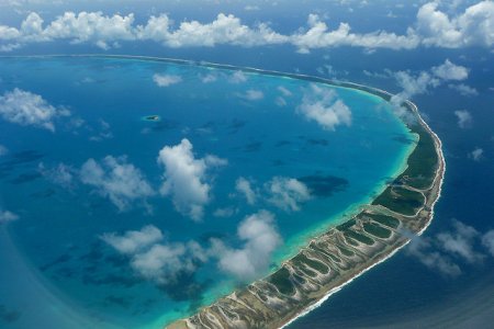 جزيرة فونافوتي المرجانية