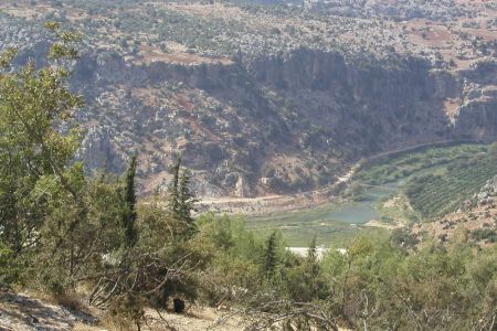 نهر العاصي في بقاع لبنان