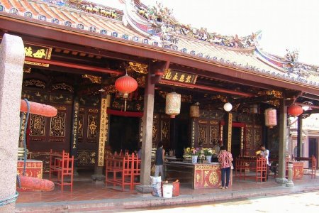 معبد تشنغ هون تينغ في مدينة ملاكا - ماليزيا