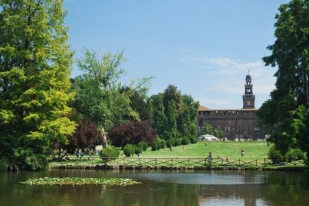 حديقة سيمبيوني في ميلانو