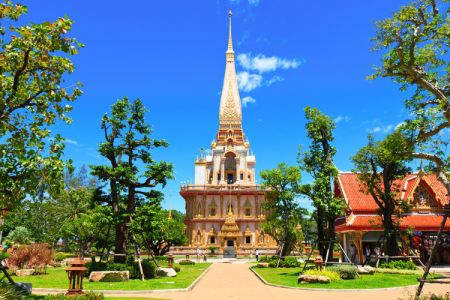 معبد وات تشالونج في بوكيت