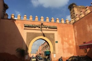 باب أكناو في مراكش المغرب