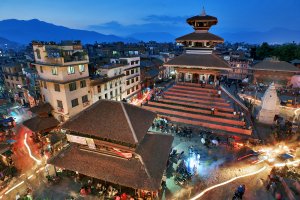 ساحة دوربار في كاتماندو - نيبال