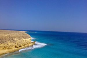 شاطئ عجيبة في مطروح - مصر