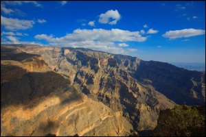 جبل شمس في سلطنة عمان